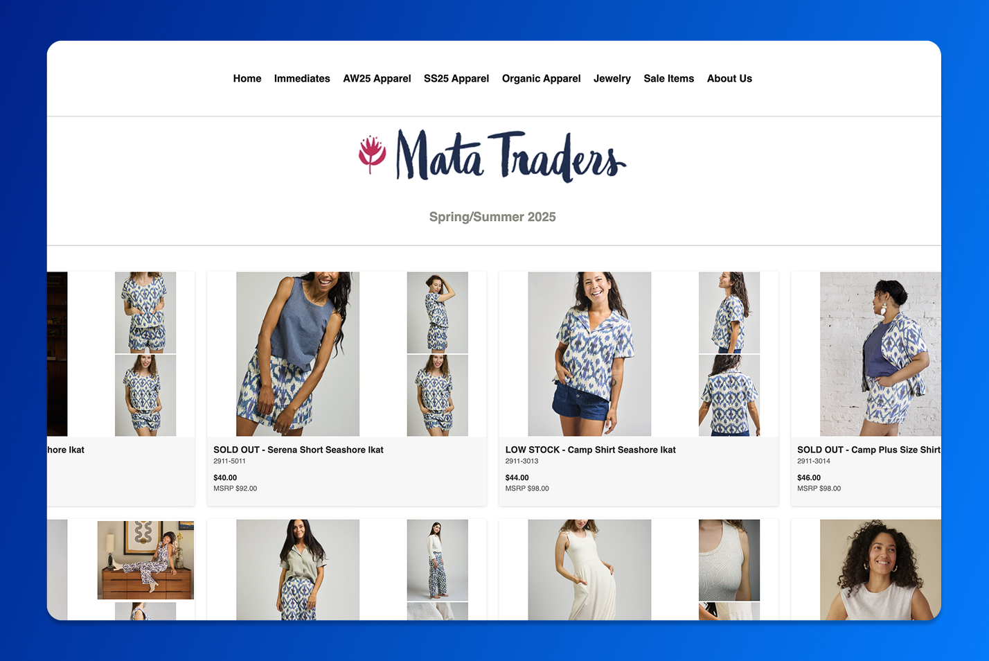 wholesale website for apparel brands