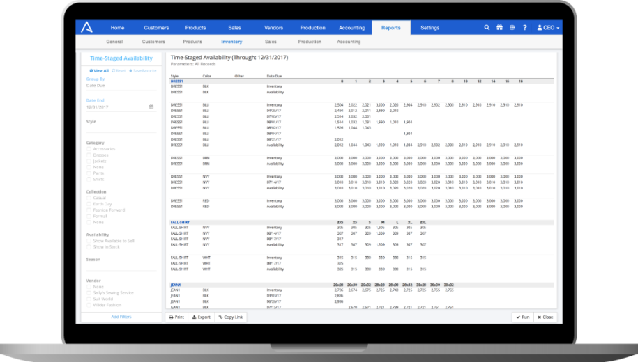 Apparel Order Fulfillment Software Apparelmagic
