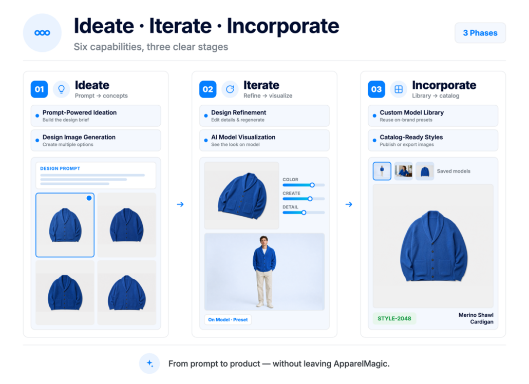 Designer with ApparelMagic Intelligence
