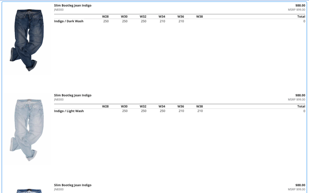 How to create a line sheet in ApparelMagic ApparelMagic